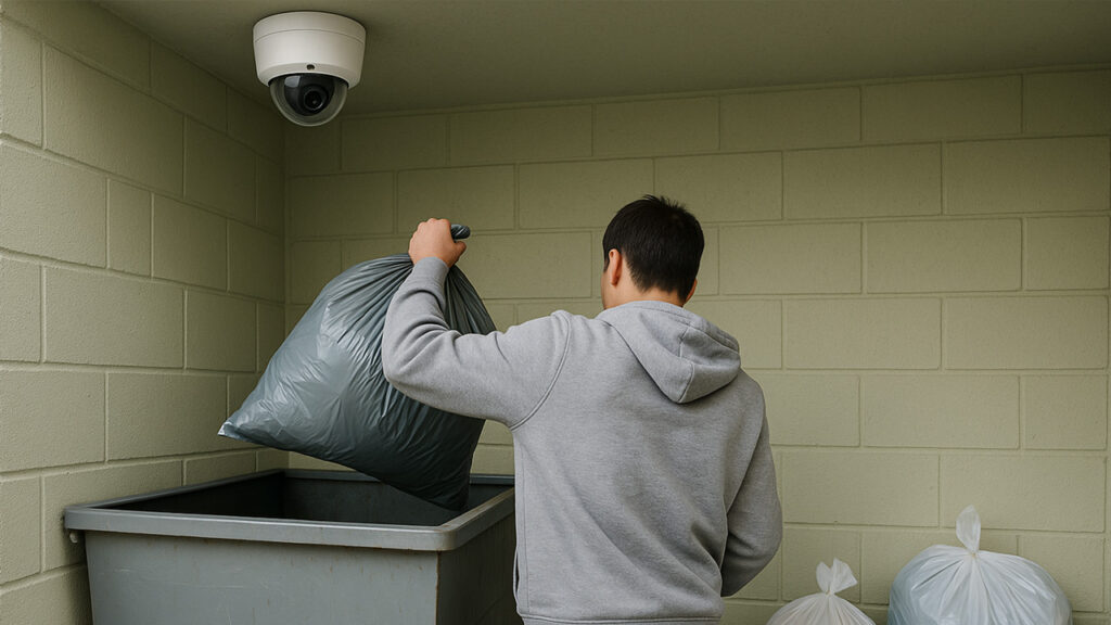 マンションのゴミ置き場トラブルを解決！防犯カメラ付き自販機で不法投棄が激減した理由とは？