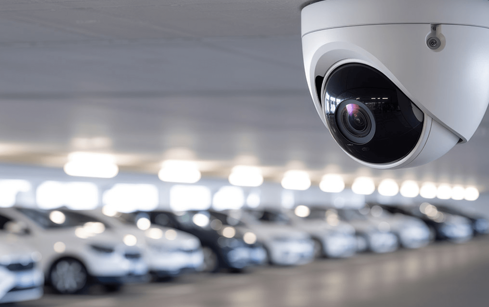 防犯カメラで違法駐車を可視化した事例