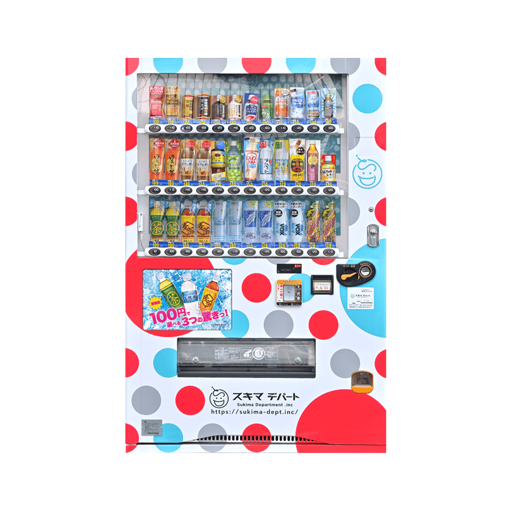スキマデパートの自動販売機
