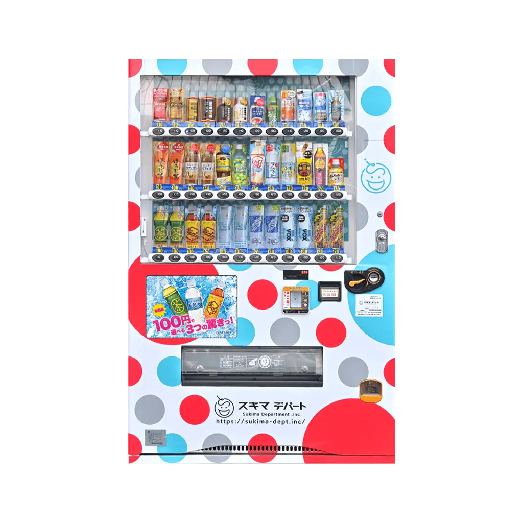 スキマデパートの自動販売機