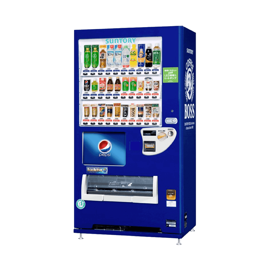 SUNTORY(サントリーフーズ株式会社)の自動販売機