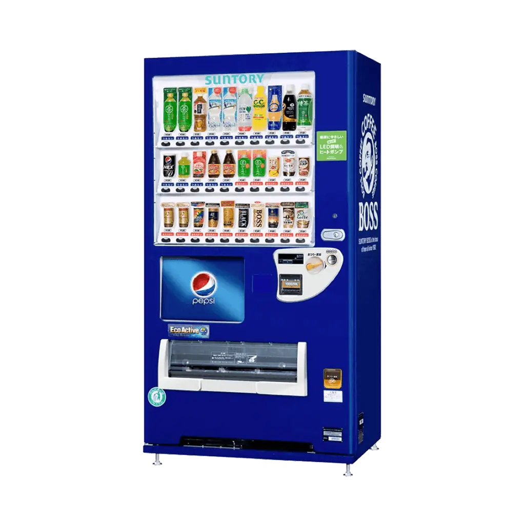 SUNTORY(サントリーフーズ株式会社)の自動販売機